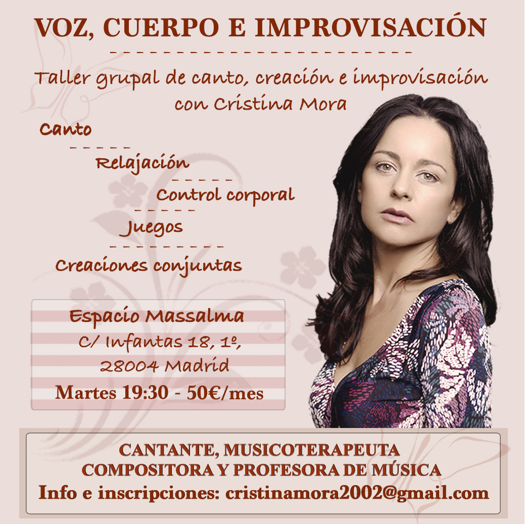 Sesión con Cristina Mora